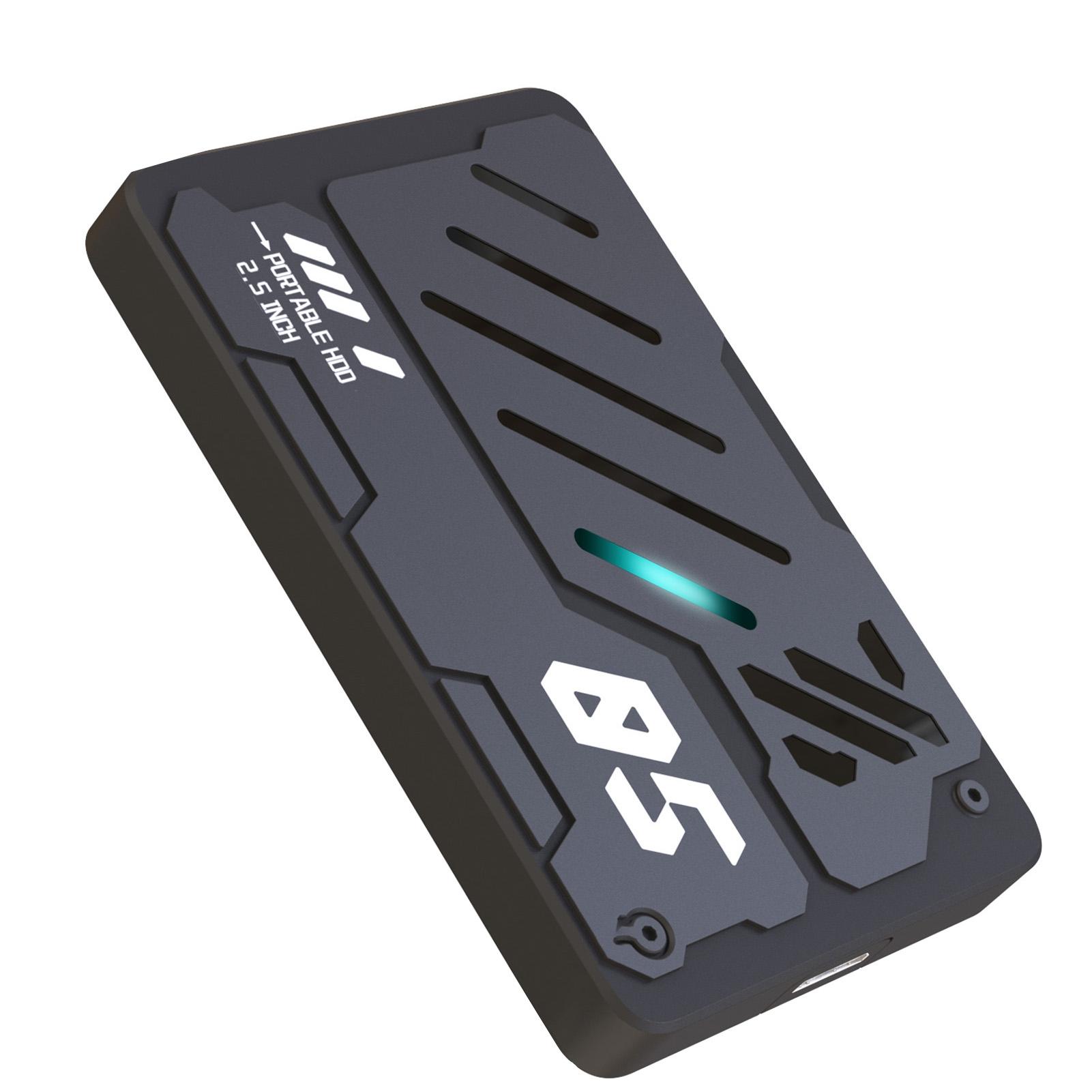 

2,5-дюймовый портативный внешний жесткий диск USB3.0 с индикатором дыхания, механический тип, высокая скорость передачи данных 160G