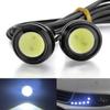 2 SZTUK 18MM Motocyklowe Światła Do Jazdy Eagle Eye LED Super Jasne Światła Do Jazdy Dziennej DRL Światła Do Jazdy Cofania Stopu Wodoodporne