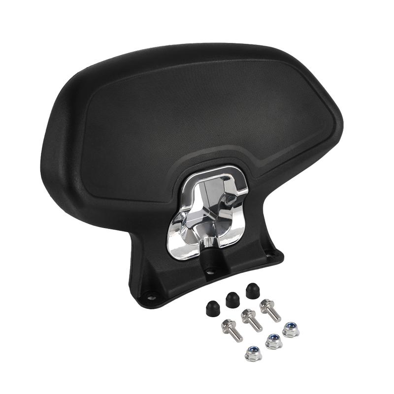 For Yamaha XMAX300 Motorcycle black Rear Frame Passenger Seat Backrest Cushion Back Rest Pad PU material 2021-2023