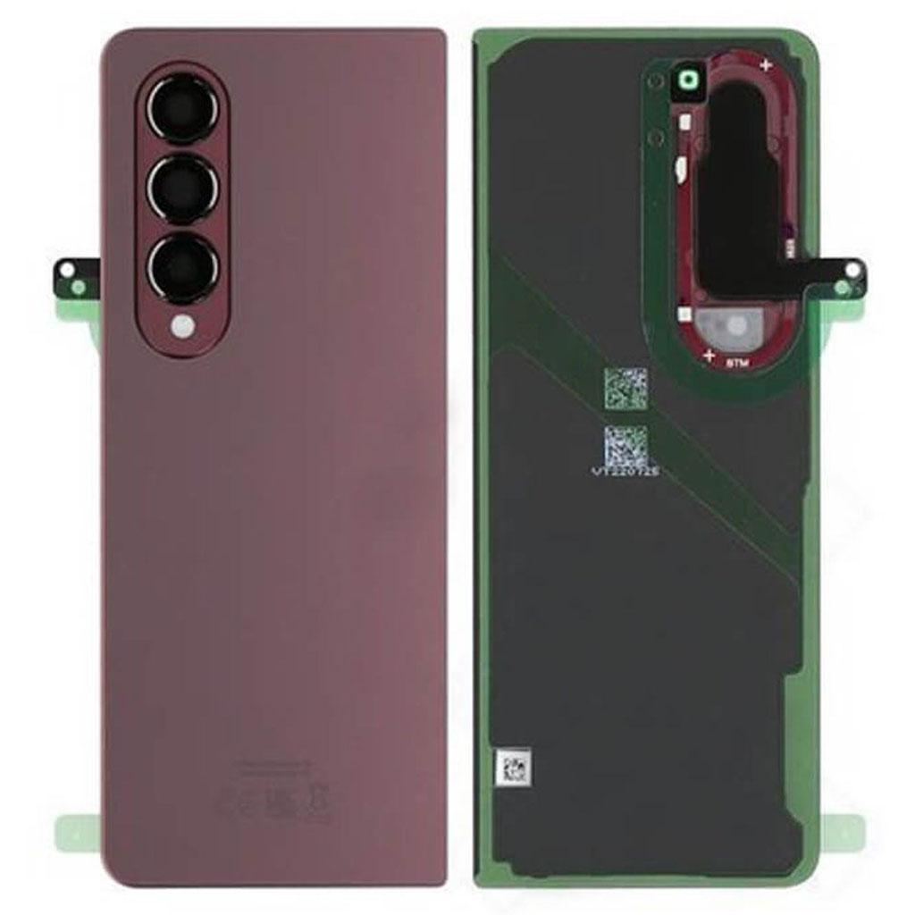 For Samsung Galaxy Z Fold4 5G F936 Battery Housing with Adhesive Sticker+Camera Lens Cover (Without Logo)