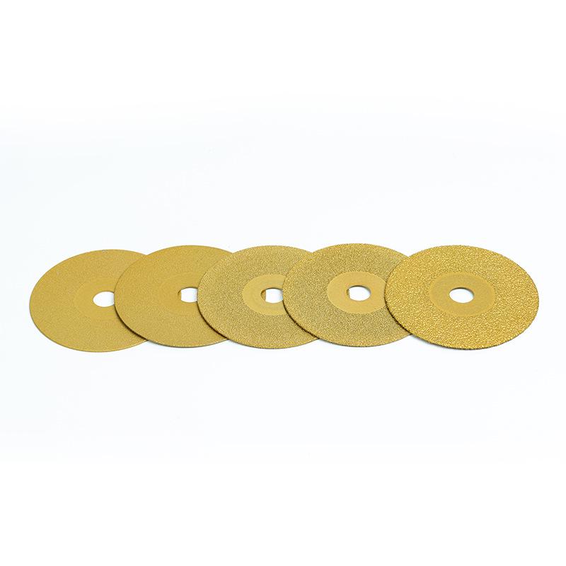Brazed Diamond Grinding Disc for Tile, Stone, Cast Iron, and Glass - High-Efficiency Cutting Wheel