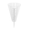 Rain Gauge, Rain Gauge Tube, Rain Gauge, Measurement Test Tube, Easy To Read, 50mm, Underground, Garden, Outdoor, Home Use