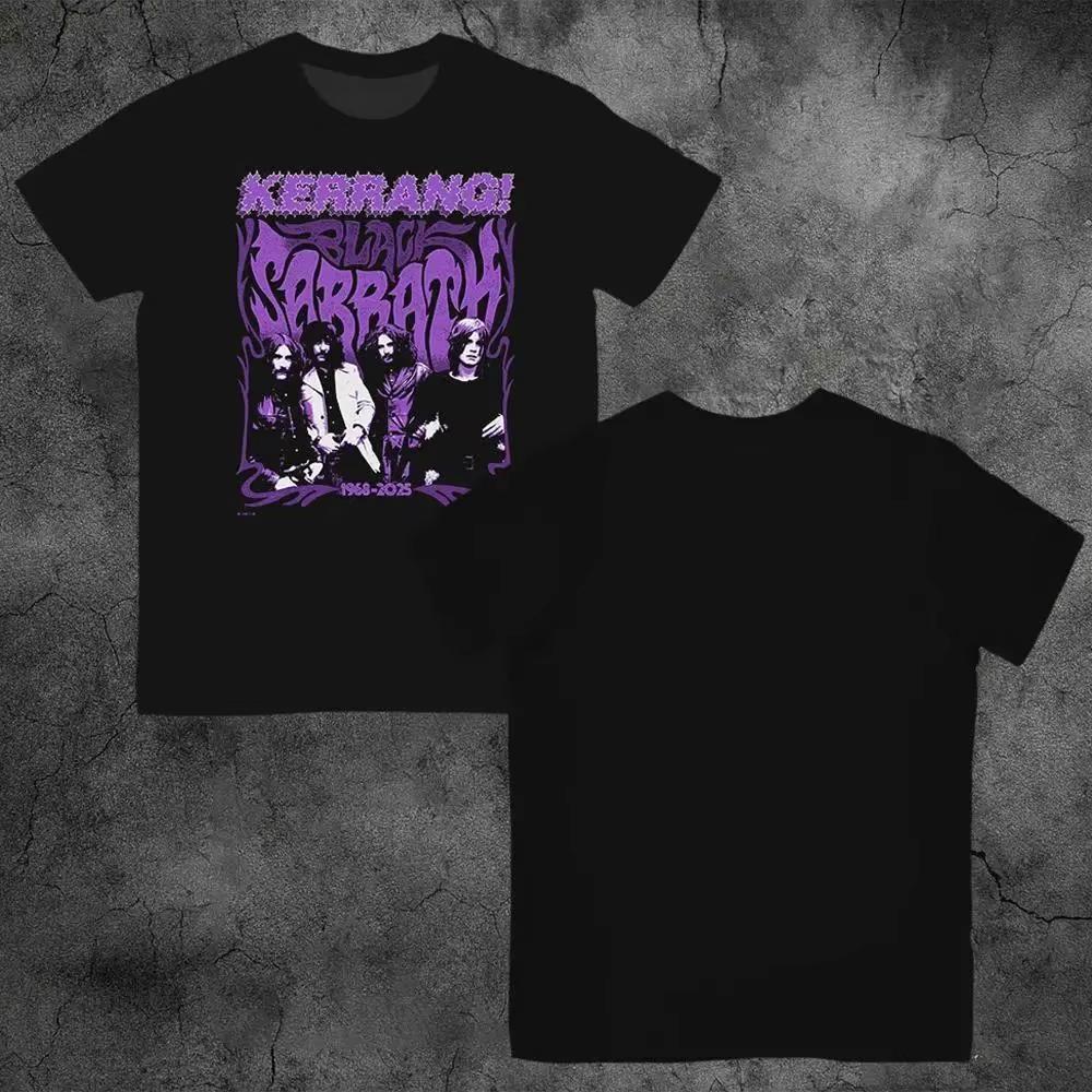 2026 New Style Black Sabbath Jersey Ozzy Osbourne Back To The Beginning Heavy Metal Rock Mans TShirt Cotton Tshirt  Summer Y2k