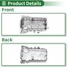 UXCELL No.06F103603 Engine Oil Pan Sump Transmission Oil Pan for Volkswagen Polo 2014-2017 Aluminum Replacement Part Oil Pan