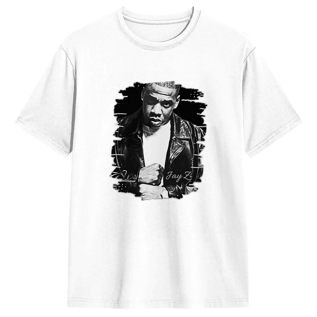 Oversized TShirt Jay Z 100 Cotton T Shirts Trending Tee Shirt for Unisexs Beach Y2K Classic Casual Short Sleeve Tops