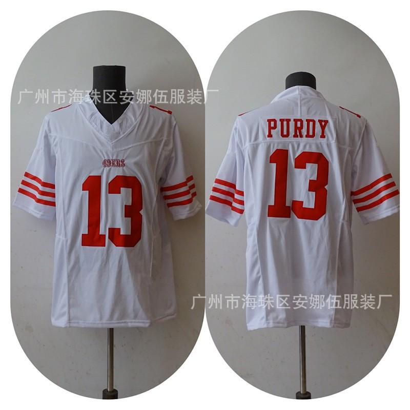 Mens Rugby Jersey T-Shirt With Team Embroidery San Francisco 49ers Vintage Style 23 97 19 85 Numbers