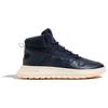 adidas Neo FUSION STORM Cushioning Wear Resistant Mid Top Casual Shoes Unisex Navy Blue Sneakers IF1626