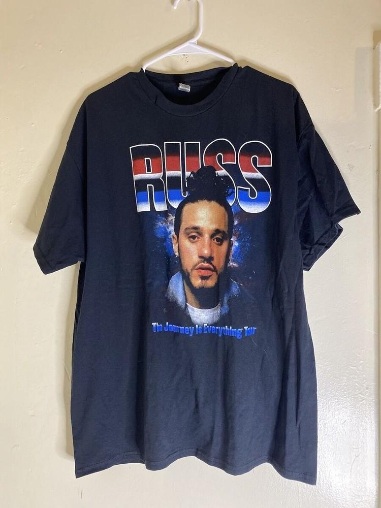 Russ the journey is everything tour concert music hip hop shirt 16D286 Unisex T-Shirt XXL