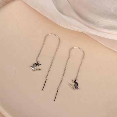 Super Fairy Butterfly Tassel Earlines Temperament New Niche Design New Earrings