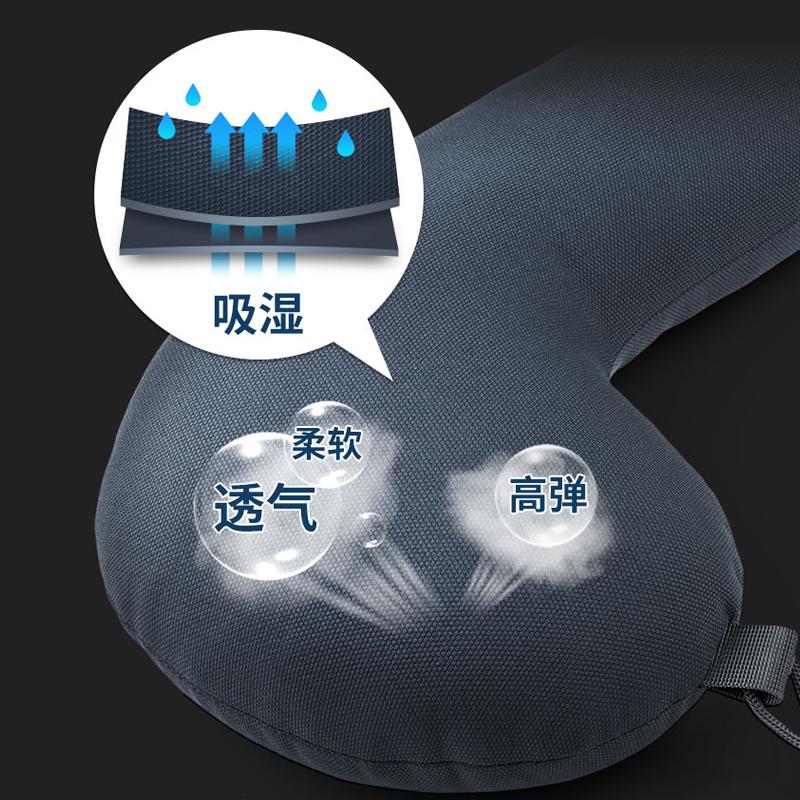 2022 New Car Seat Headrest Sleep Pillow Universal Creative Travel U-shaped Car Neck Pillows Auto Soft Sleeping Support 