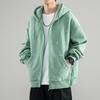 Cardigan Sweater Men's Spring New Spring and Autumn Solid Color Clothes Boys Hooded Casual Men's Spring Coat