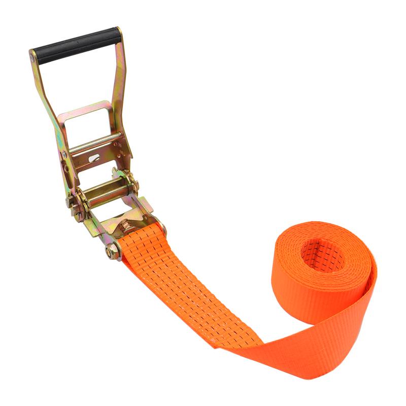 3T Plastic Handle Ratchet Tensioner: Wear-Resistant Strap for Car Bundling, Hookless and Thickened Design