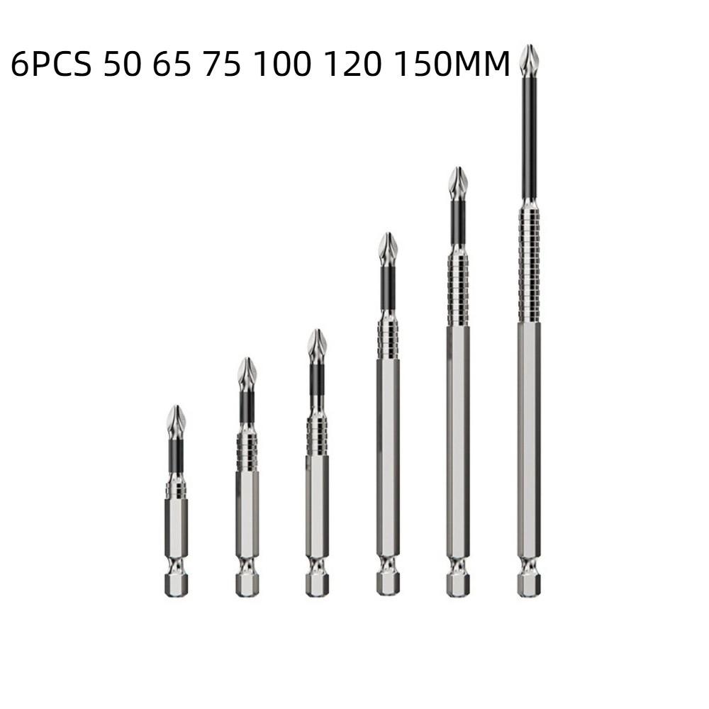 High Hardness Magnetic Batch Head Non-slip Electric Screwdriver Bit  Screw Driver Hand Tool