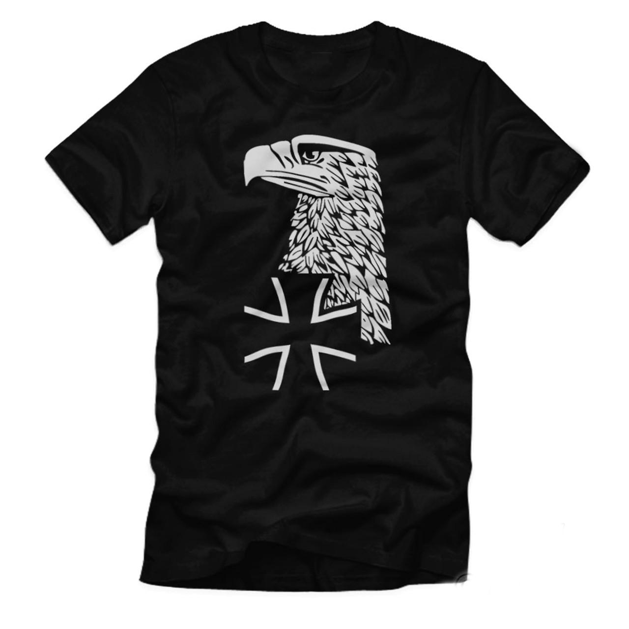 

Bundeswehr Veteran Reservist Deutschland Iron Cross Medal Eagle TShirt Cotton Short Sleeve ONeck Mens T Shirt New S3XL 4XL