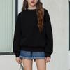 Jungen Mädchen Pullover Oberteil Lockerer Schnitt Farbe Sportlich Lässig Oberteil für Kinder