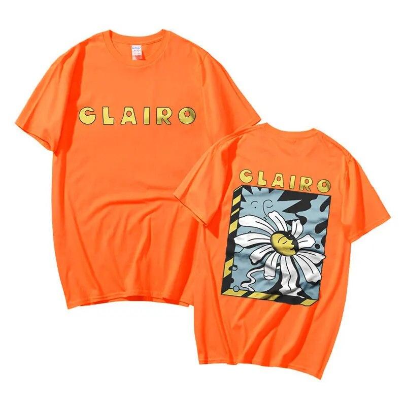 Tricou Clairo Summer Tour Tricou minunat Clairo Sling Print Tricouri Clairo Imunity Tricouri unisex pentru femei Moda Casual Tricou cu mânecă scurtă