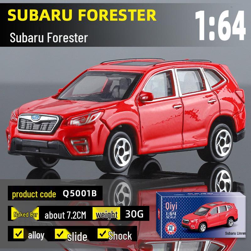 Genuine Qiyi Subaru Forester 1/64 Pull-Back Alloy Off-Road Vehicle Model Toy