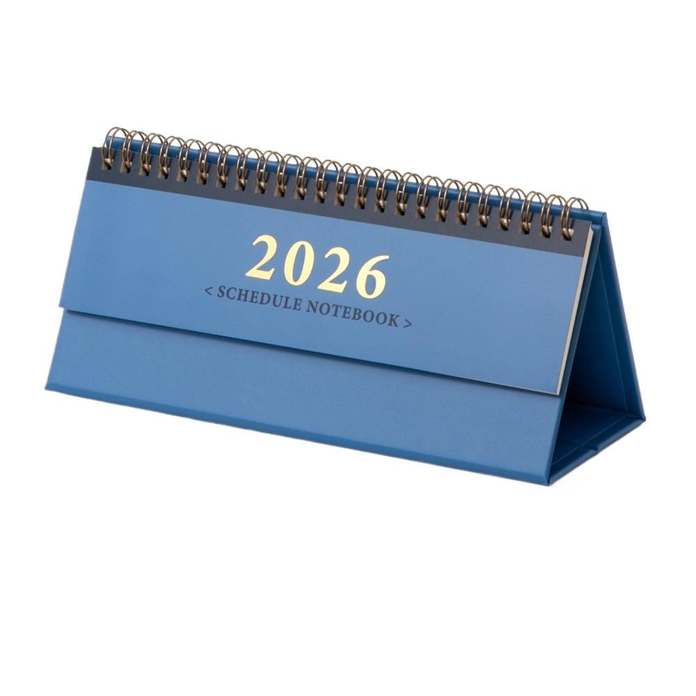 Kawaii 2026 Horizontal 2026 Simple Wall Calendar Small Desk Calendar Planner Desktop Decoration Office Stationery