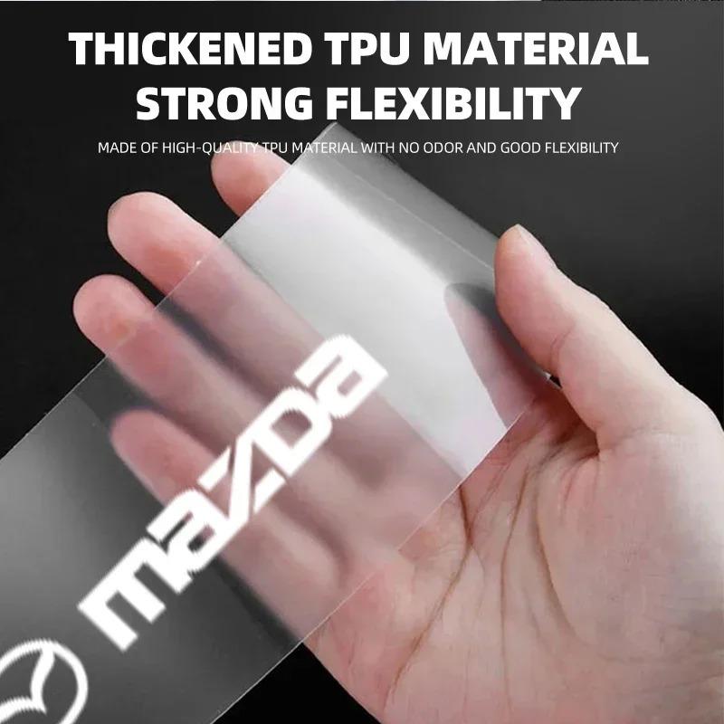 4Pcs Car Anti-collision Strip Tape Scratchproof Protective Stickers For Mazda 3 Alexa CX30 CX-4 CX5 CX-5 CX8 CX-8 CX-30 CX9 CX-9