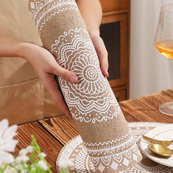 Placemat Reusable Heat Insulating Heat Resistant Table Mats Wear-Resistant Stain-Proof Protection for Home