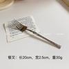 304 stainless steel mirror flat small waist knife, fork, spoon, tableware set, home restaurant western food knife, fork and spoon