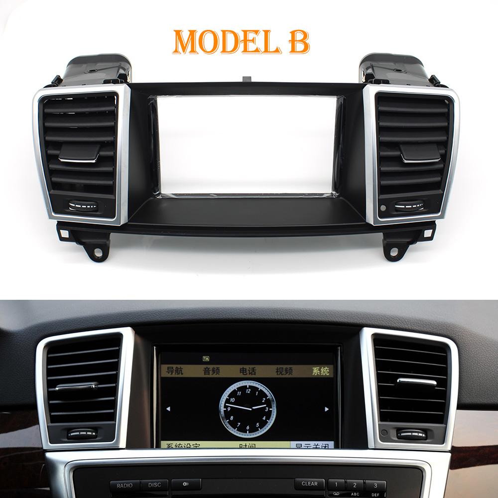Dashboard Central Left Right Air Conditioner AC Vent Grille Complete Assembly For Mercedes Benz M ML GL Class W166 2012-2015