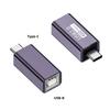 USB B Female Series Converters Adapters for Electronic Keyboards, Piano, Drum, Printers,Scanner Support Data Transmission