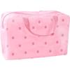 Women PVC Cosmetic Bag Case Waterproof Flower Print Cosmetics Transparent Toilet Bag Organizer Pouch Girl Make Up Bags Set