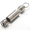 Case, Metal Waterproof Container with Keychain - Compact & Portable Select Sizes
