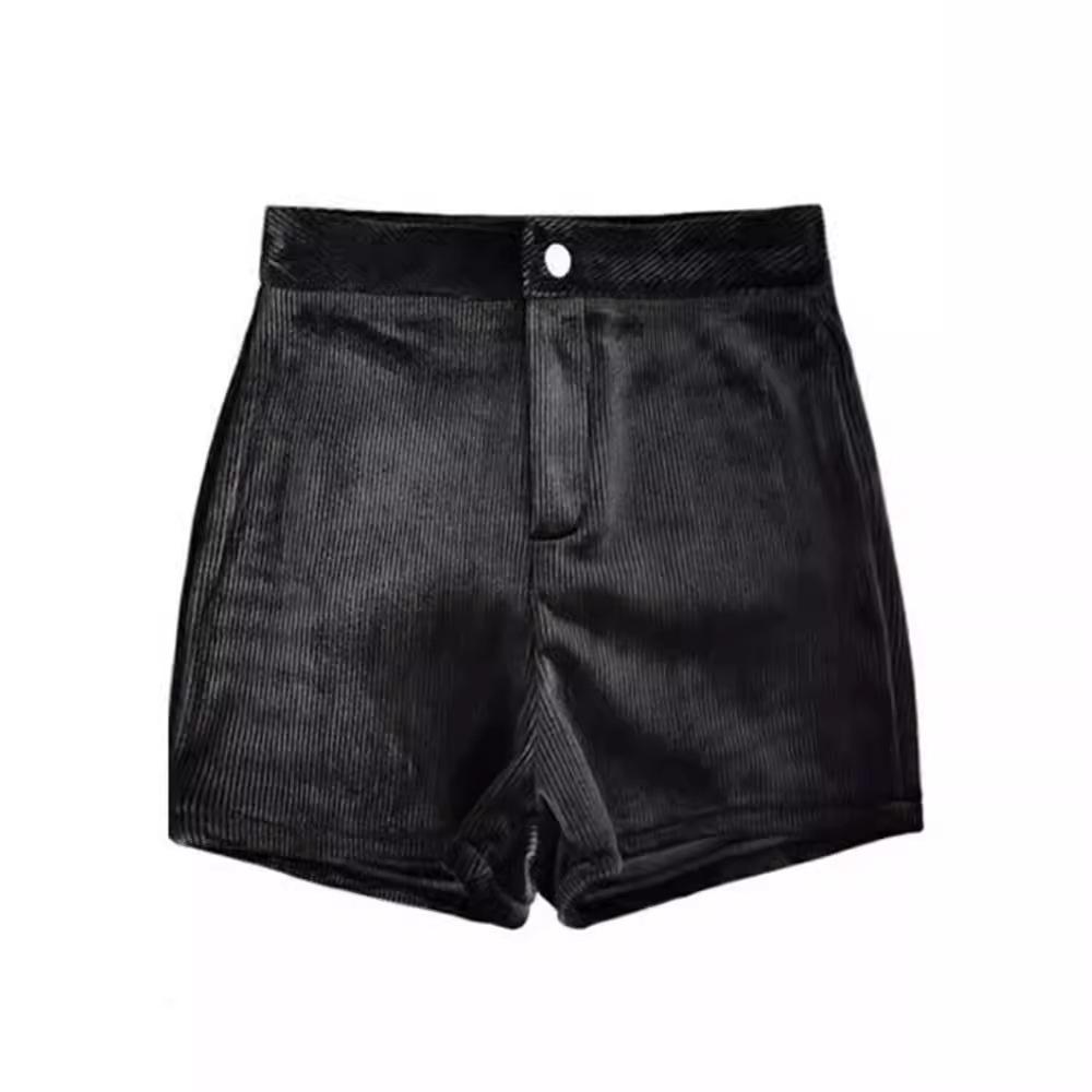Women's High-Waist Black Slim Fit Casual Boot Pants for Autumn/Winter 2023