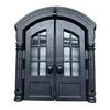 Retro Cat Door French Style Cat Door Lockable Double Door Easy Installation Pet