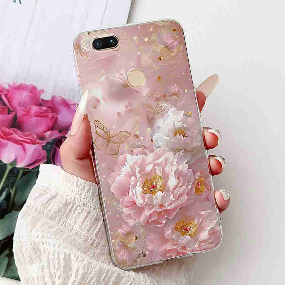 For Xiaomi Mi A1 MDG2 MDI2 Case Fashion Painting TPU Soft Silicone Cover For Xiaomi Mi A1 Mi 5X 5.5" Colorful Flower Phone Shell