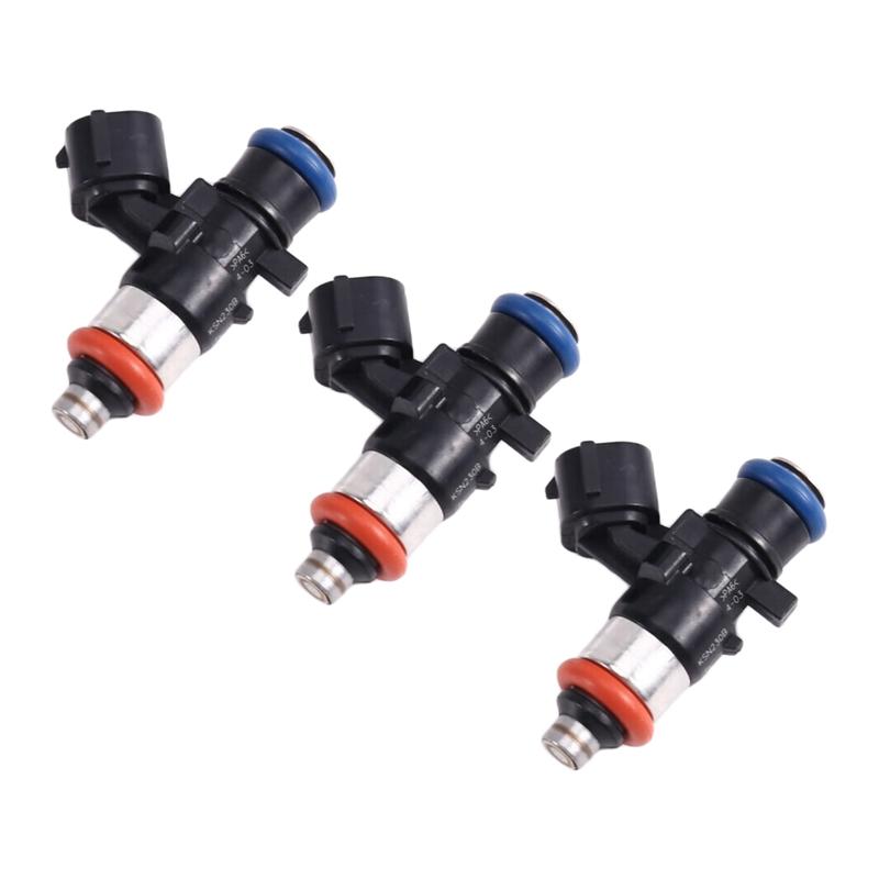 3Pcs Fuel Injector 1465A337 Eat319 Fit For Smart Fortwo Roadster 451 1.0 M132 2007-