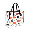 Kitchen Themed Printed Fashion Canvas Tote Bag Casual Large Capacity Daily Carry Handbag