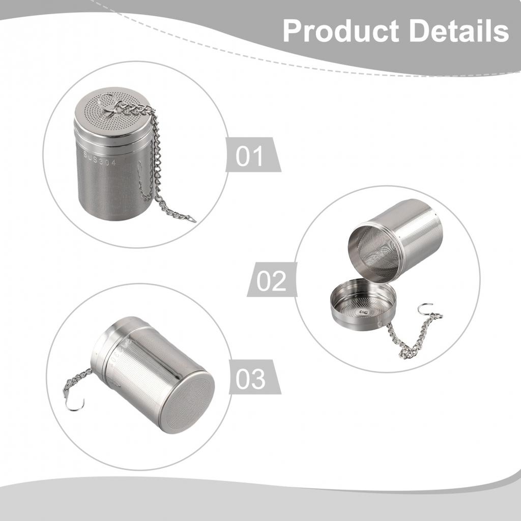 Tea Infuser Mesh Filter Fine Holes Mug Reusable Seals