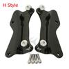 Motorcycle Detachable Backrest Sissy Bar Luggage Rack For Harley Road King Street Glide Electra Glide Standard CVO 2014-2024