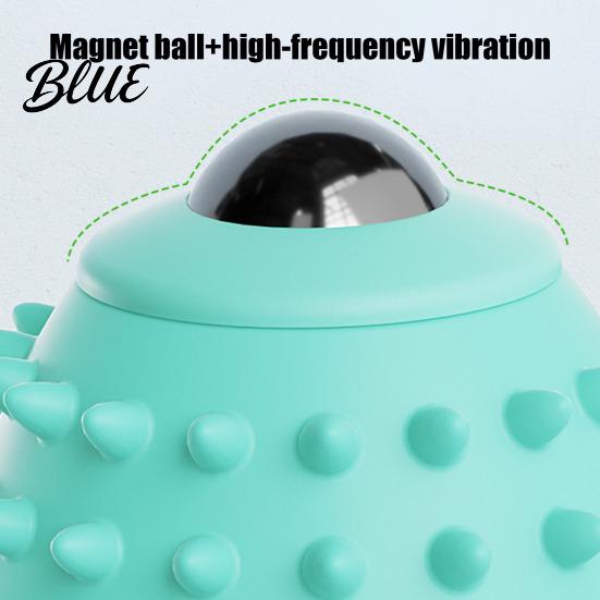 Adjustable Vibration Hand Massager Electric Finger Exercise Ball 3 Modes Therapy Grip Strengthener Carpal Tunnel Relief Silicone Squeeze Ball