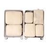 6Pcs/Set Washable Travel Organizer Bags Large Capacity Packing Cubes Set  Travel Essentials
