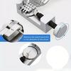 Silvery Metal Watch Band Strap Bracelet Link Pin Remover Tool Kit with 3pcs Needles, Adjustable Watch Repair Tool, No Power Required