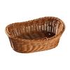 Rattan Woven Ingot-Shaped Storage Basket