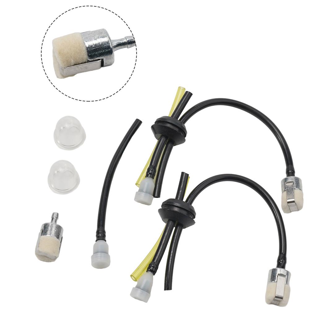 2x Fuel Hose with Fuel Filter Set for FXPs152 and For FXMs152 Brushcutter Replacement Parts with and Tank Breather