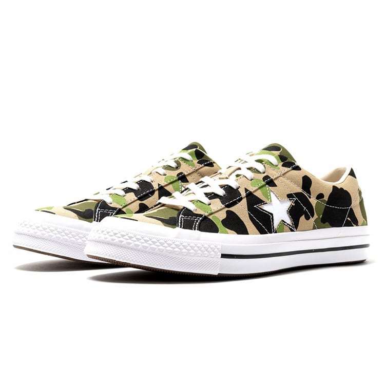 One Star Converse Low 'Archive Print - Duck Camo' 165027C