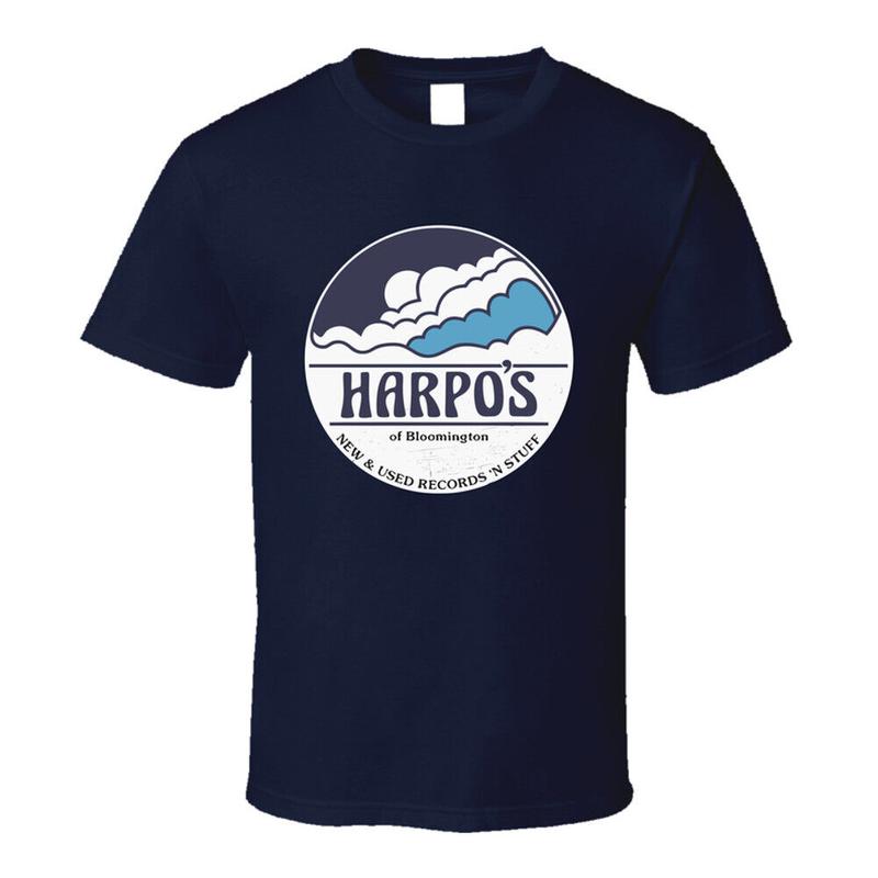 

Harpo s Records Tapes Minneapolis T Shirt S разноцветный