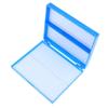 1/2/3Pcs Plastic Rectangle Hold 100 Microslide Slide Microscope Box Laboratory Supplies Material Teaching