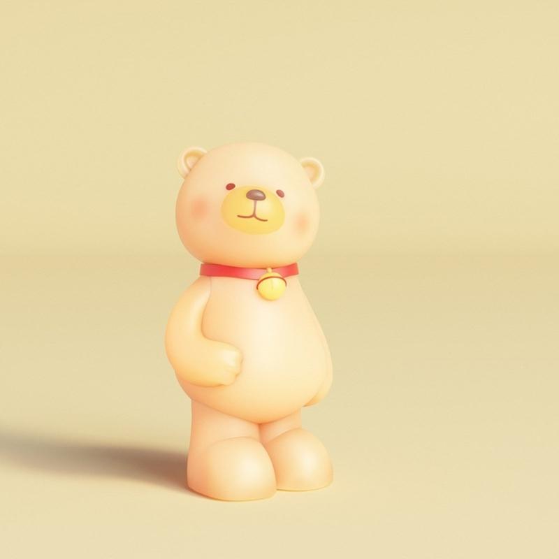 Nonstick Silicone Bear Mold for Crafting 3D Aromatherapies Candle Home Decoration Mould Unique Gift Making Mold