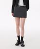Musinsa Standard Woman Women'S Low-Rise Mini Skirt [Gray]