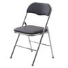 Compact Folding Office and Dining Chair with Backrest