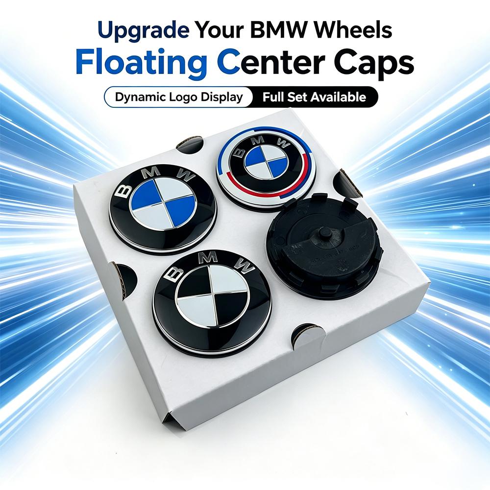 2026 Hot 4Pcs 56mm 68mm for BMW MIni Floating Car Wheel Center Hub Cap Auto Rim Covers E36 E46 E53 E90 E60 E61 E93 E87 X3 X5 F30 F20 G30