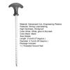 Camping Tent Stake Strong Load-bearing Thickened Windproof Galvanized Iron Impact Resistance Camping Garden Canopy Stake for Outdoor