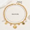 Wind lady necklace niche love inlaid pearl gemstone with design pendant chain versatile high sense